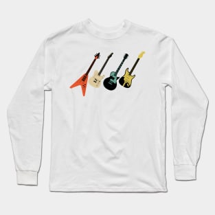 Vintage Guitars Long Sleeve T-Shirt